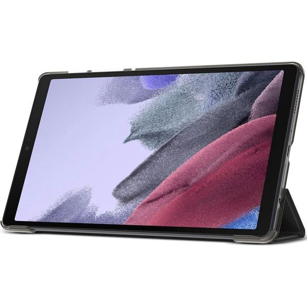 Spigen Coque tablette Liquid Air Folio Samsung Galaxy Tab A7 Lite - Noir