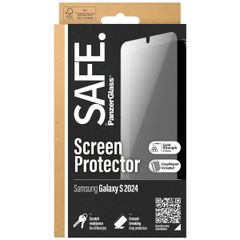 SAFE by PanzerGlass Protection d'écran Refresh Ultra-Wide Fit avec applicateur Samsung Galaxy S24