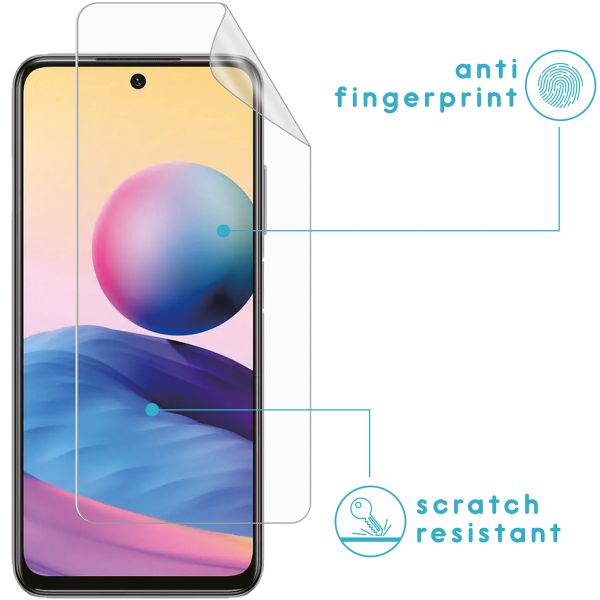 imoshion Protection d'écran Film 3 pack Xiaomi Redmi Note 10 (5G) / Redmi 10