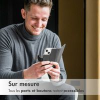 Accezz Étui de téléphone portefeuille Wallet Samsung Galaxy A33 - Noir