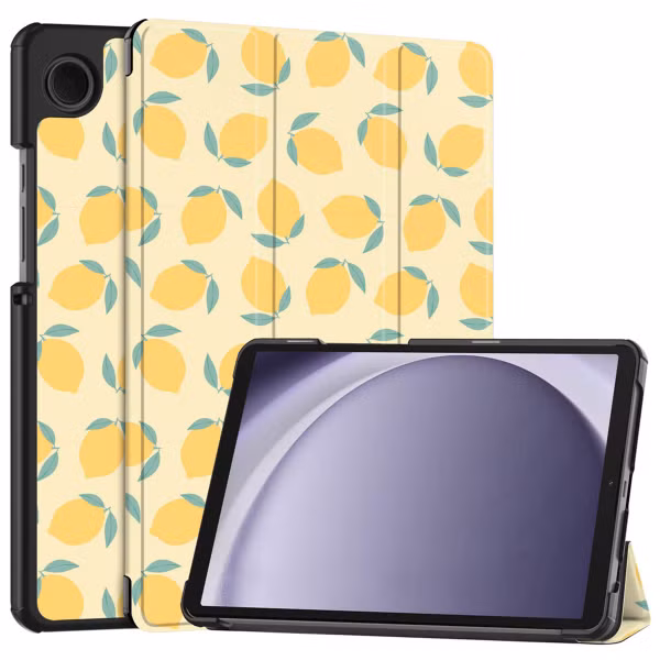 imoshion Coque tablette Design Trifold Samsung Galaxy Tab A11 / A9 8.7 pouces - Citrus Dream