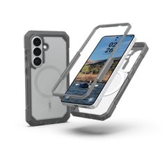UAG Trooper coque arrière avec aimant Samsung Galaxy S26 Plus - Ash Clear