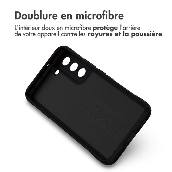 imoshion Coque arrière EasyGrip Samsung Galaxy S22 - Noir