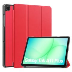 imoshion Coque tablette Trifold Samsung Galaxy Tab A11 Plus - Rouge