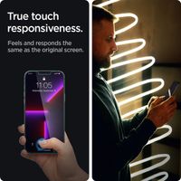 Spigen Protection d'écran en verre trempé GLAStR Privacy Applicator Apple iPhone 13 Pro Max