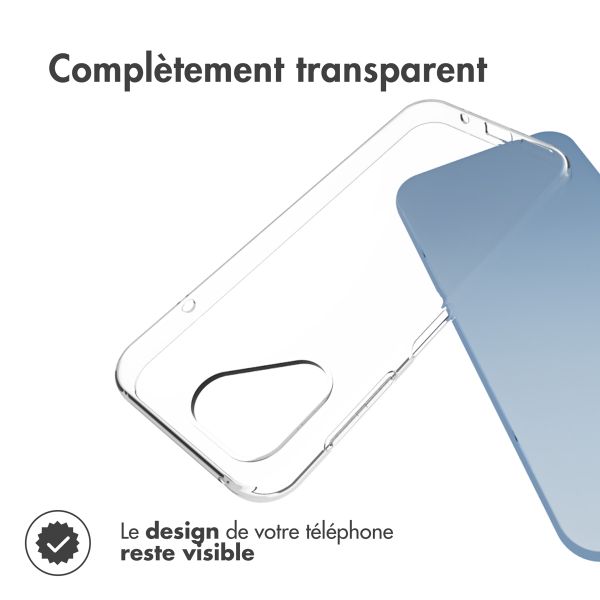 Accezz Coque Clear Fairphone 5 - Transparent