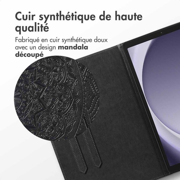 imoshion Coque tablette Samsung Galaxy Tab A9 Plus - Noir