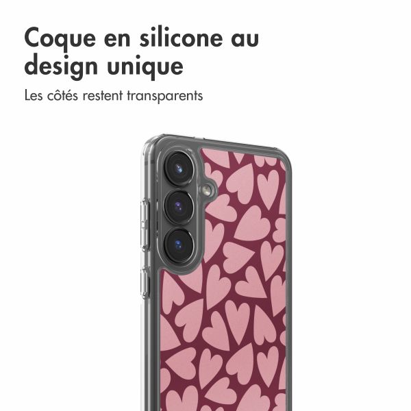 imoshion Coque Design Samsung Galaxy S25 FE - Hearty Blush