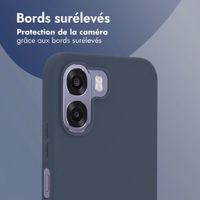 imoshion Coque Couleur Oppo A6x (4G/5G) - Bleu foncé