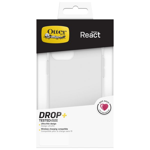 OtterBox Coque arrière React iPhone 12 (Pro) - Transparent