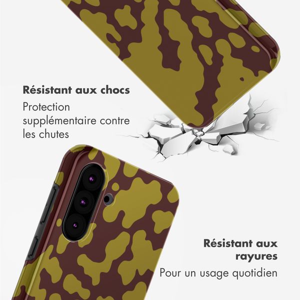 Selencia Coque arrière Vivid Samsung Galaxy A36 / A56 - Moo'd Olive Dust