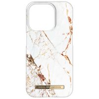 iDeal of Sweden Coque Fashion Apple iPhone 15 Pro - Carrara Gold