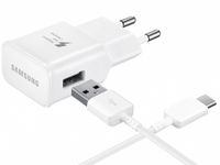 Samsung Adaptateur de charge rapide 15 W + câble USB-C vers USB