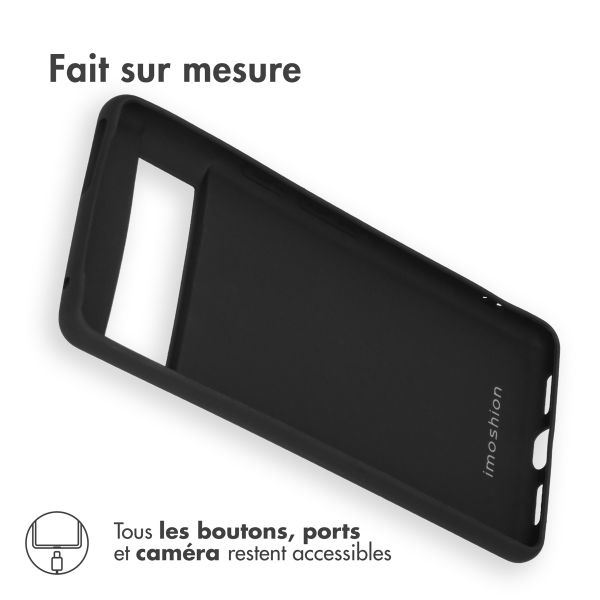 imoshion Coque Couleur Google Pixel 7 - Noir