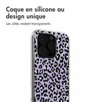 imoshion Coque Design Apple iPhone 16 Pro - Leopard Lilac