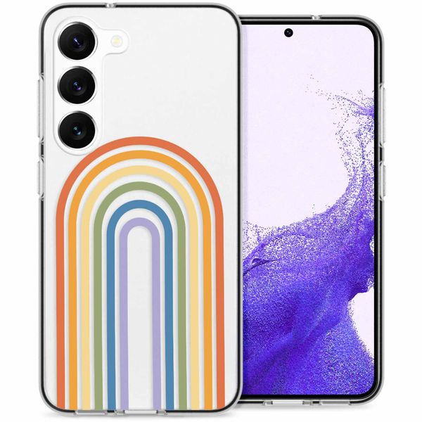 imoshion Coque Design Samsung Galaxy S23 - Rainbow