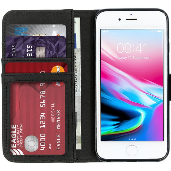 imoshion Étui de téléphone portefeuille Apple iPhone SE (2022 / 2020) / 8 / 7 / 6