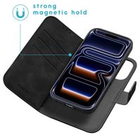 imoshion Etui de télephone luxe 2-en-1 amovible Apple iPhone 17 Pro - Noir