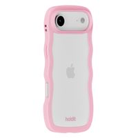 Holdit Coque Wavy Apple iPhone Air - Transparent / Pink