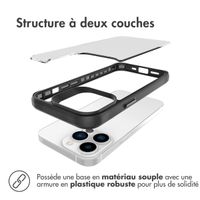 imoshion Coque Rugged Hybrid Apple iPhone 13 Pro Max - Noir / Transparent