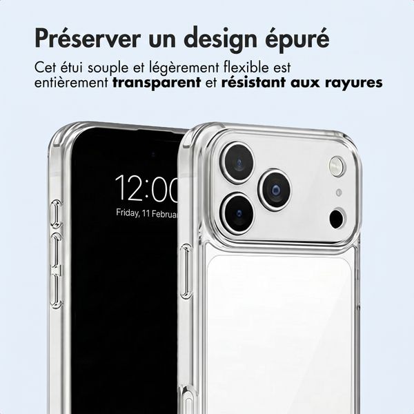 imoshion Protective Backcover Apple iPhone 18 Pro / 17 Pro - Transparent