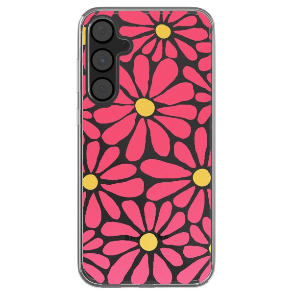 imoshion Coque design pour Samsung Galaxy A55 - Dusty Rose Flowers Connect