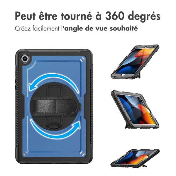 Accezz Coque arrière Defender XT Samsung Galaxy Tab A9 Plus - Bleu