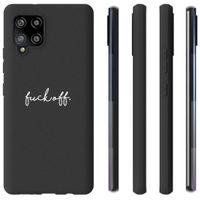 imoshion Coque Design Samsung Galaxy A42 - Fuck Off - Noir