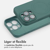 imoshion Coque Couleur avec MagSafe Apple iPhone 16 Pro Max - Vert foncé