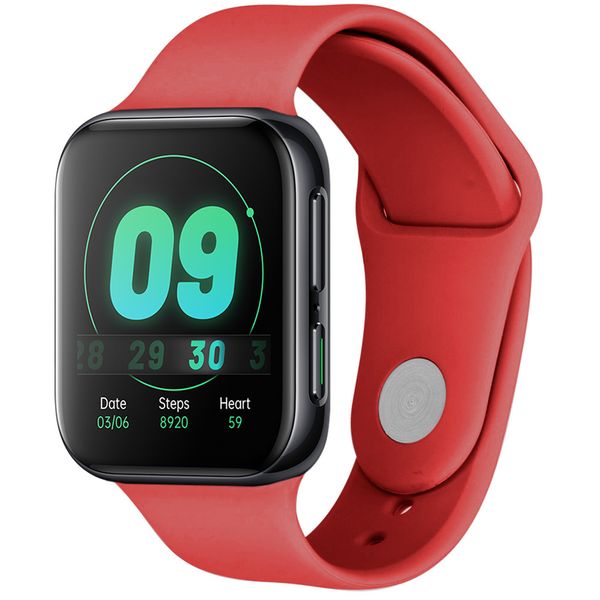 imoshion Bracelet silicone Oppo Watch 41 mm - Rouge