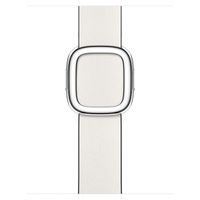 Apple Leather Band Modern Buckle Apple Watch Series 1 á 9 / SE (38/40/41 mm) | Series 10 (42 mm) - Taille L - Chalk