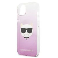 Karl Lagerfeld Coque arrière rigide Choupette iPhone 13 - Rose