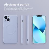 imoshion Coque Couleur avec MagSafe Apple iPhone 13 - Lila