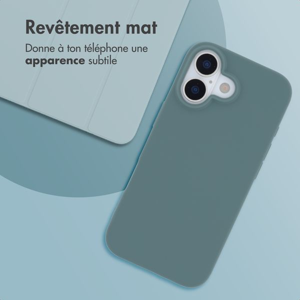 imoshion Coque Couleur Apple iPhone 17 - Pine Green