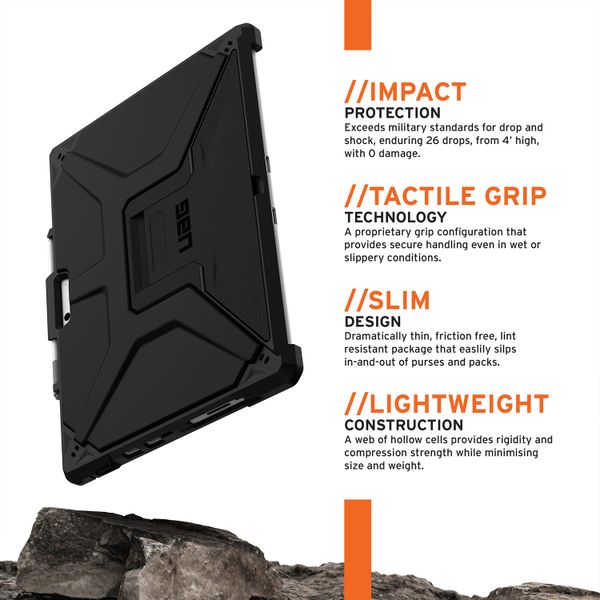 UAG Coque Metropolis Microsoft Surface Pro 8 - Noir