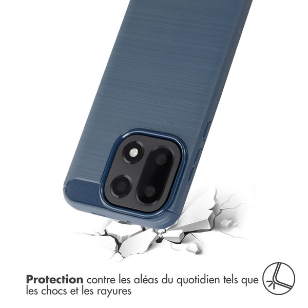 imoshion Coque Brushed OnePlus 15 - Bleu foncé