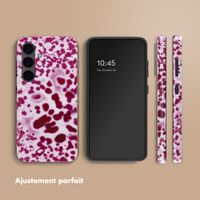 Selencia Coque arrière Vivid Samsung Galaxy S24 - Cosmic Orchid