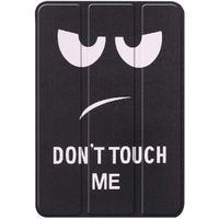 imoshion Coque tablette Design Trifold iPad Mini 7 (2024) / iPad Mini 6 (2021) - Don't touch