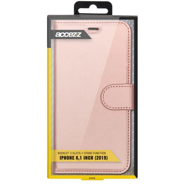 Accezz Étui de téléphone Wallet iPhone 11 Pro Max - Rose Champagne