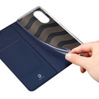 Dux Ducis Étui de téléphone Slim Oppo A17 - Bleu foncé