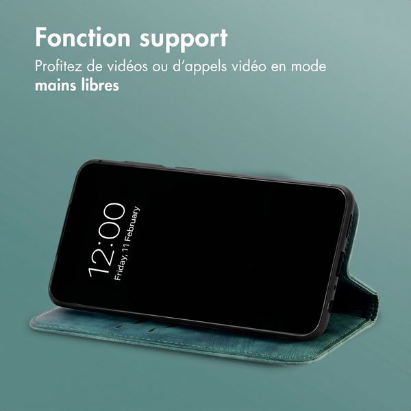 imoshion Étui de téléphone portefeuille Slim Oppo Reno15 (5G) - Vert