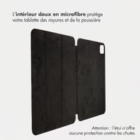 Accezz Coque tablette trifold en cuir Apple iPad Pro 13 (2025) M5 / (2024) M4 - Noir