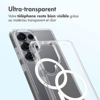 Accezz Coque arrière Xtreme Impact avec MagSafe Samsung Galaxy S25 Ultra - Transparent
