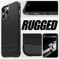 Spigen Coque Rugged Armor MagSafe Apple iPhone 14 Pro Max - Noir