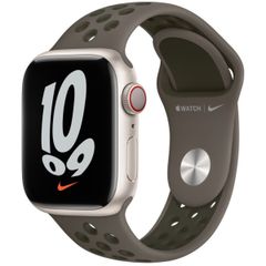 Apple Bracelet Nike Sport Apple Watch Series 1 t/m 9 / SE (38/40/41 mm) | Series 10 / 11 (42 mm) - Cargo Khaki