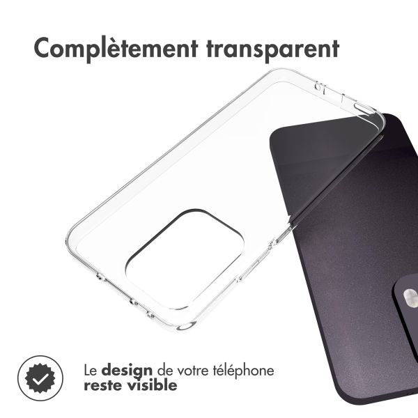 Accezz Coque Clear Oppo Reno 13 Pro - Transparent