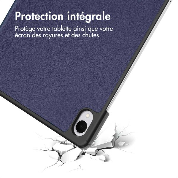 imoshion Coque tablette Trifold Samsung Galaxy Tab S11 - Bleu foncé