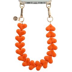 Selencia Lova Dragonne Cœur - Orange