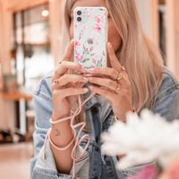 imoshion Coque Design avec cordon Apple iPhone Xr - Blossom Watercolor