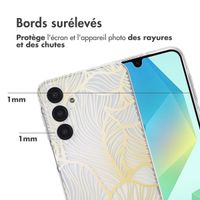 imoshion Coque Design Samsung Galaxy A16 - Golden Leaves Transparent